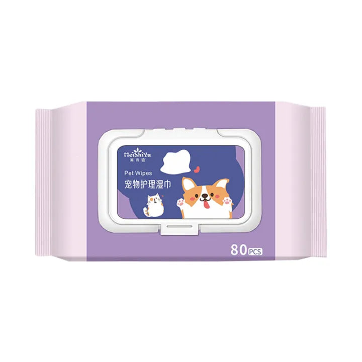 Pet Wipes - Alcohol Free Plant Based Pet Grooming Wipes for Dog or Cat