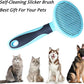 DELE Brush for Cats and Dogs, Helps with Deshedding and Removing the Extra Fur, Pet Grooming