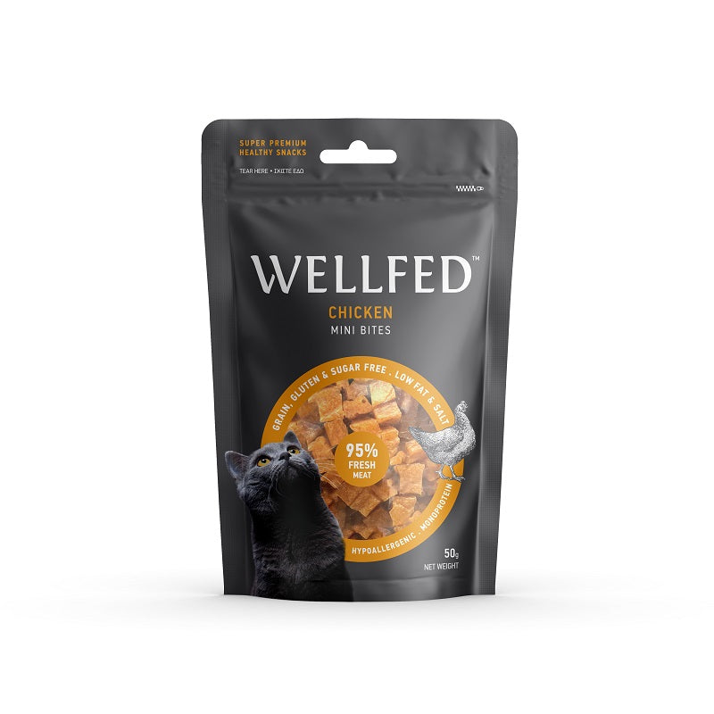 WELLFED - Cat Mini Bites (50gr)