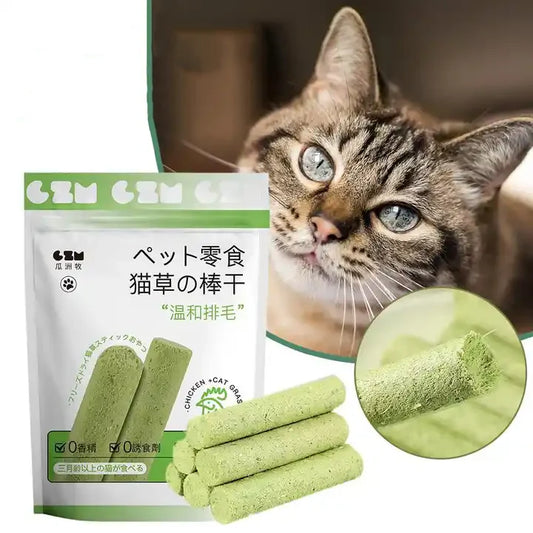 Cat Grass Teething Stick