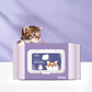 Pet Wipes - Alcohol Free Plant Based Pet Grooming Wipes for Dog or Cat